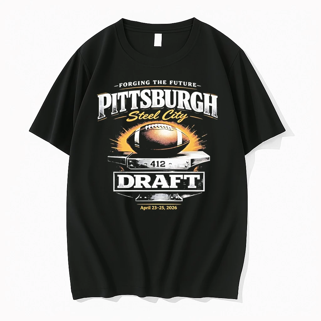 Forging The Future Pittsburgh Steelers Football Steel City 412 Draft 2026 Shirts