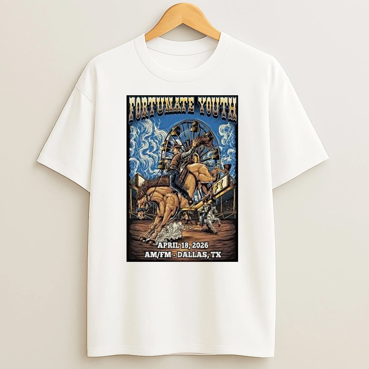 Fortunate Youth Dallas Tx Tour Apr 18 2026 Shirts