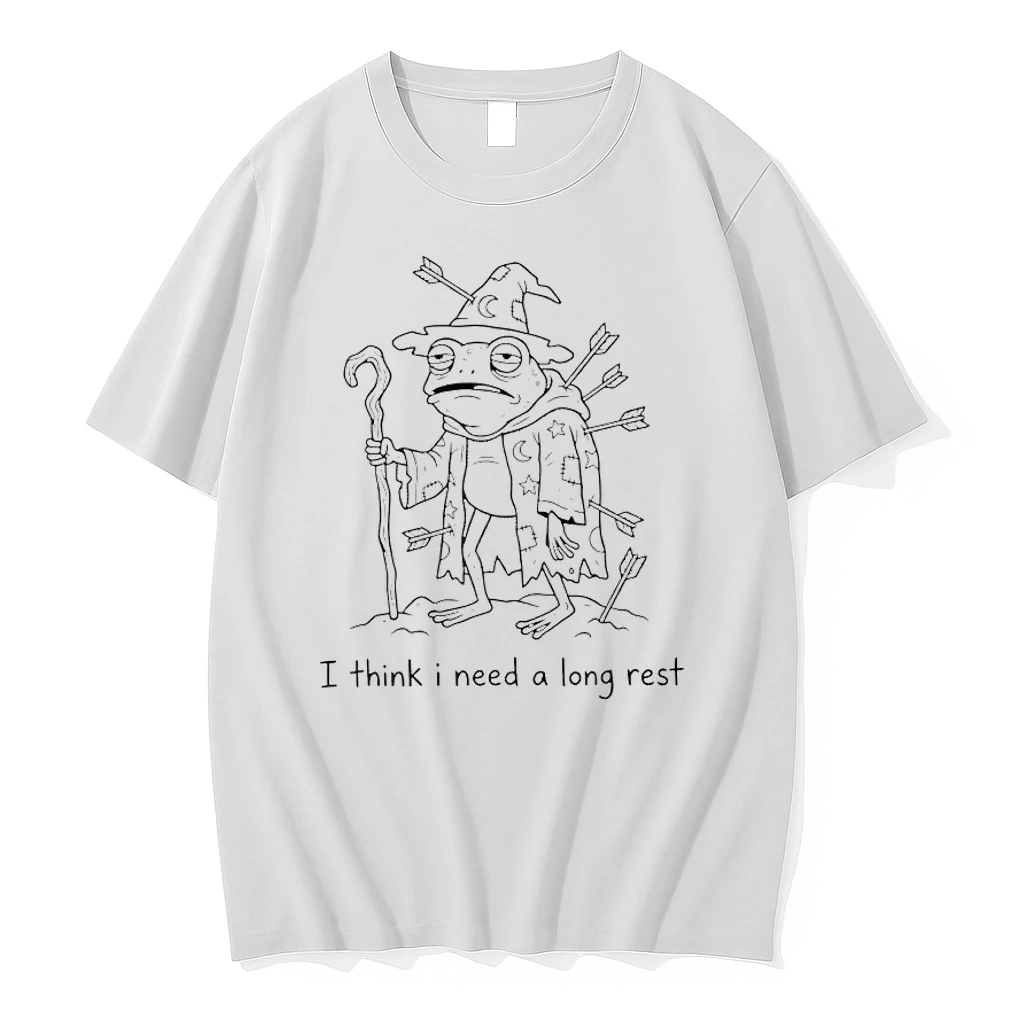 Frog Wizard I Think I Need A Long Rest Shirts