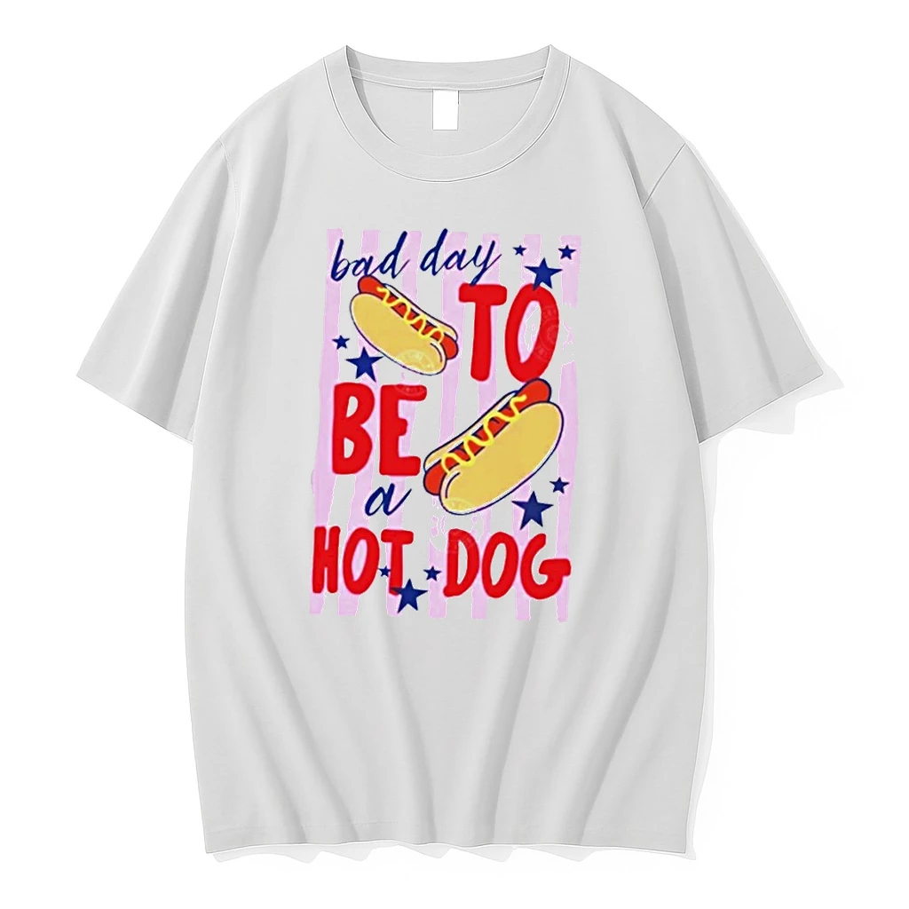 Funny 4th Of July Bad Day To Be A Hot Dog Shirts