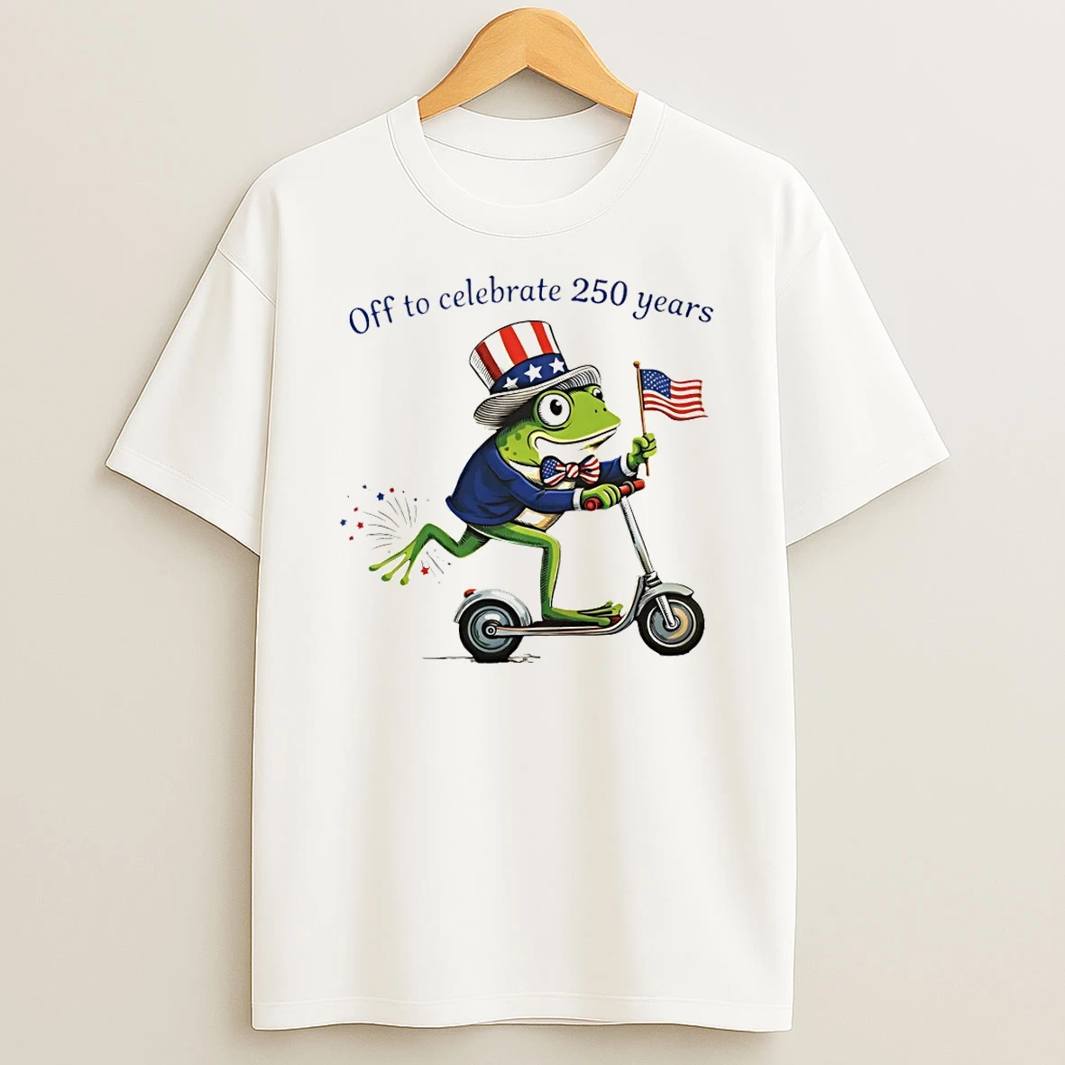 Funny Frog Patriotic Usa 250th Anniversary Celebrate 250 Years 4th Of July Shirts