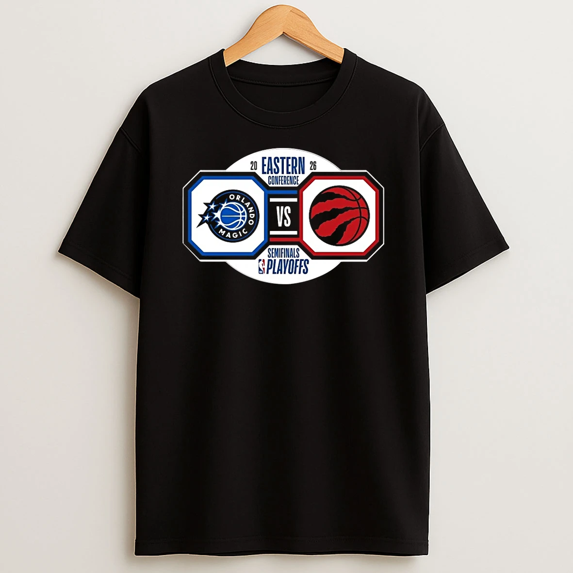 Funny Orlando Magic Vs Toronto Raptors 2026 Nba Playoffs Eastern Conference Semifinals Shirts