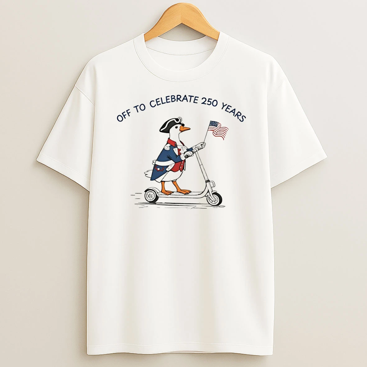 Funny Goose Off To Celebrate 250 Years 4th Of July Usa Shirts
