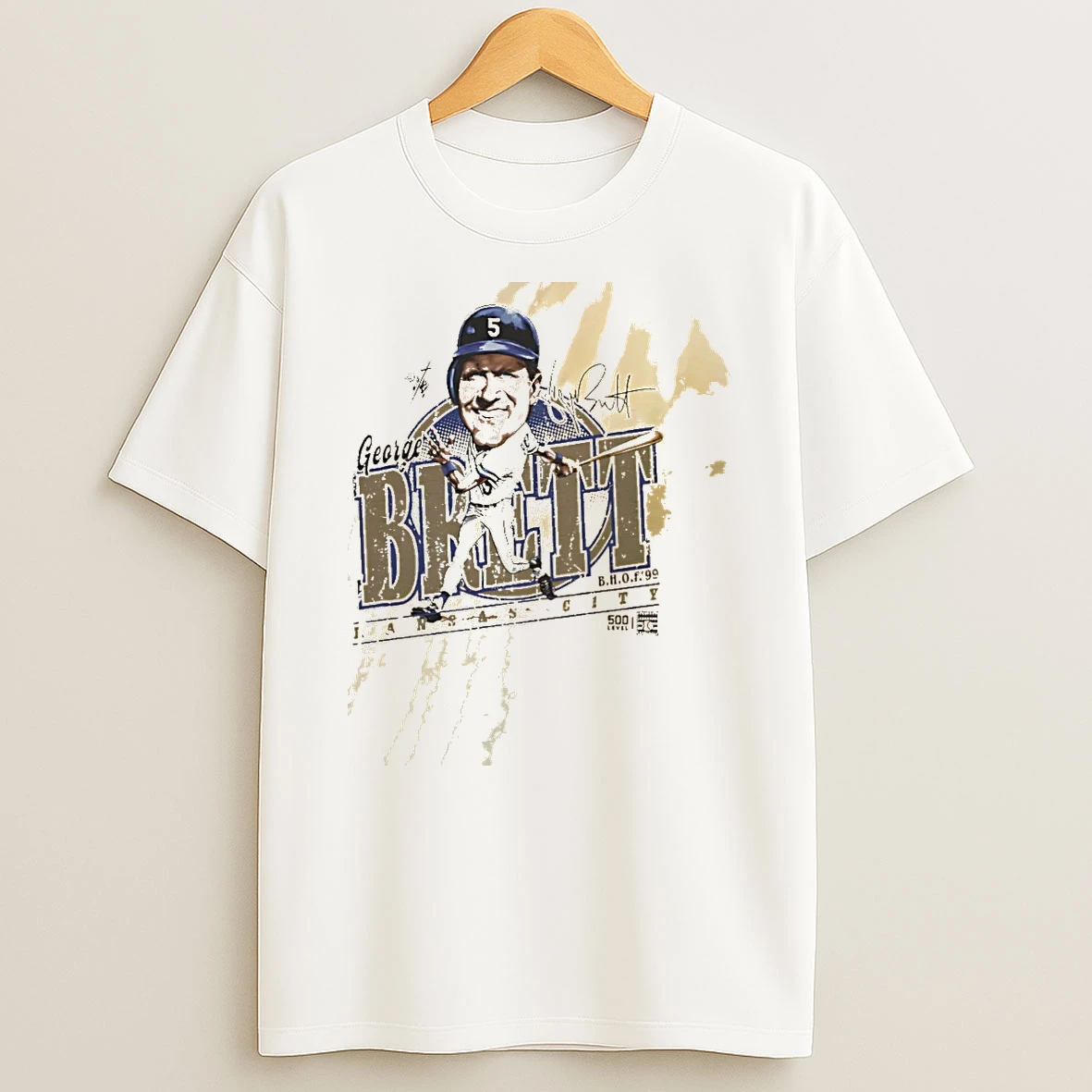 George Brett Kansas Bruce Stark Collection Shirts