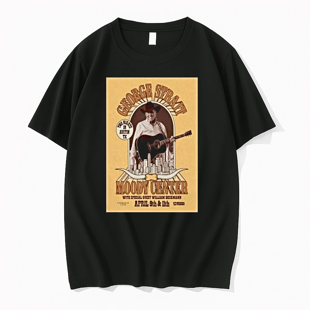 George Strait Apr 9 11 2026 Two Nights In Austin Tx Shirts
