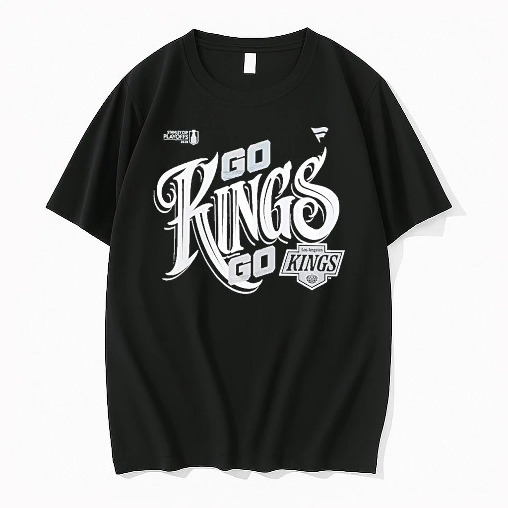 Go Kings Go Los Angeles Kings Black 2026 Nhl Playoff Hometown Slogan Legacy Shirts