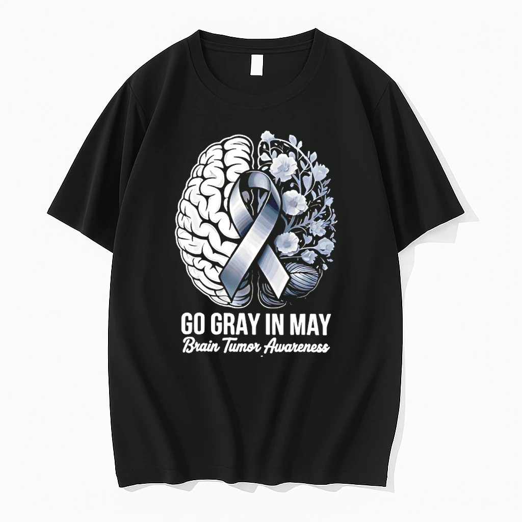 Go Gray In May Brain Tumor Awareness Shirts