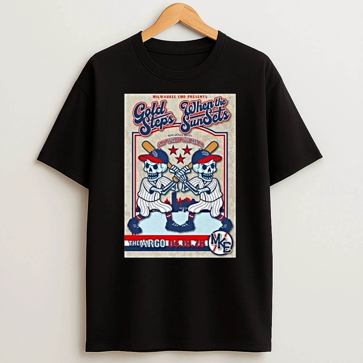 Gold Steps And When The Sun Sets In Whitefish Bay Wi On Apr 19 2026 Tour Shirts