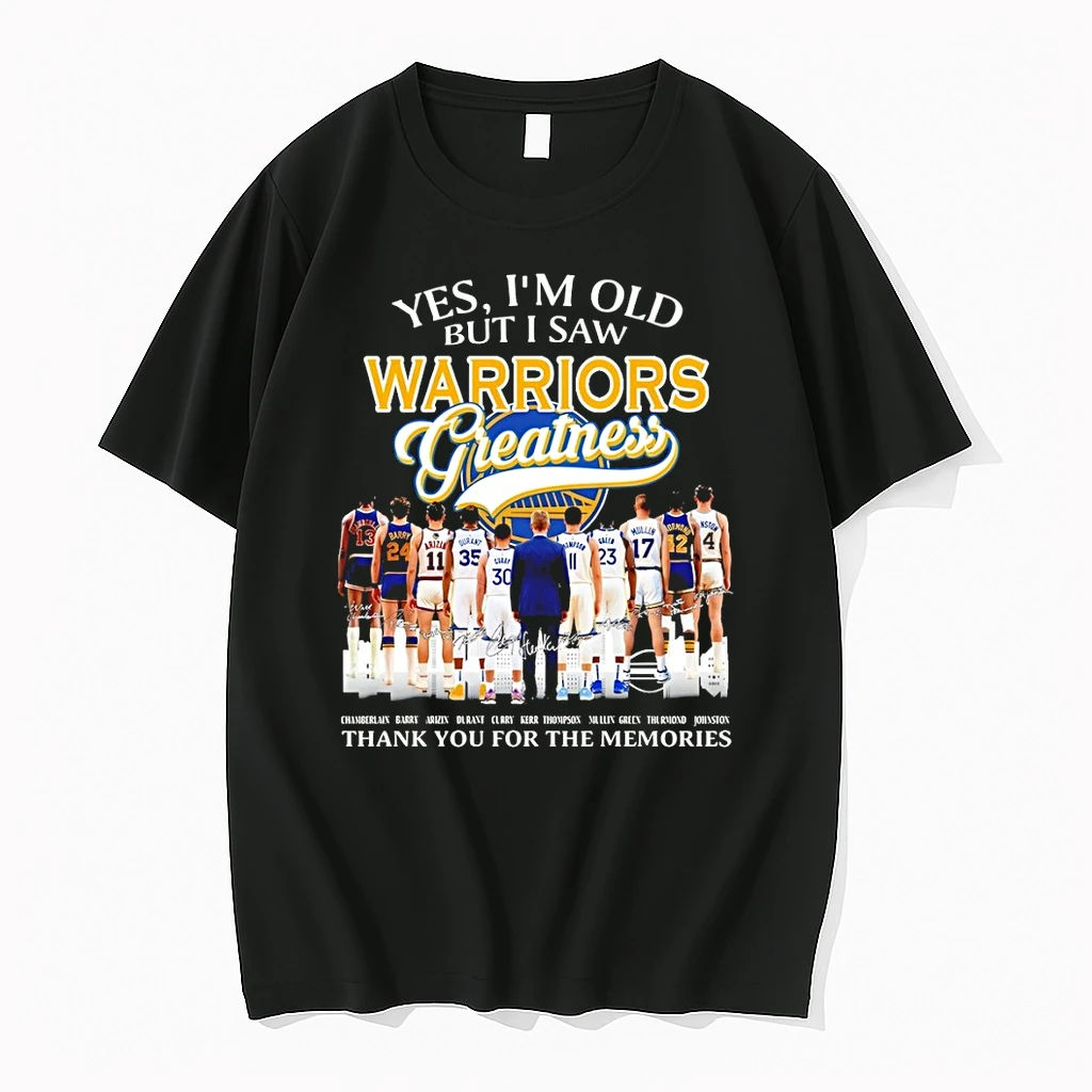Golden State Warriors Yes Im Old But I Saw Warriors Greatness Thank You Vintage Shirts
