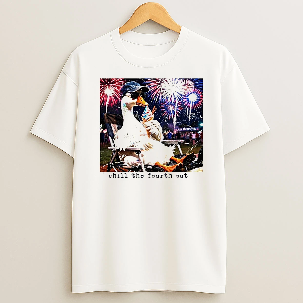 Goose Chill The Fourth Out 4th Of July Shirts