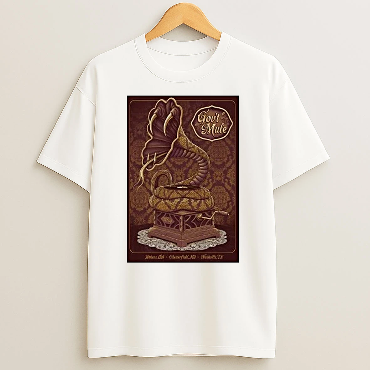 Govt Mule The Factory Chesterfield Mo Apr 20 2026 Shirts