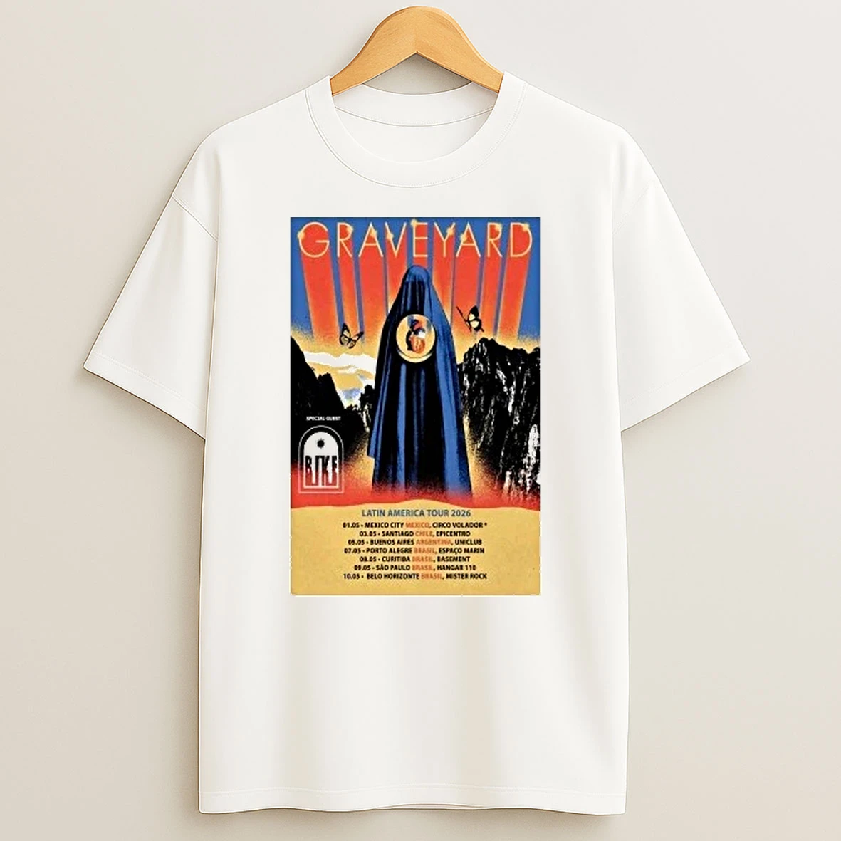 Graveyard Latin America Tour 2026 Shirts