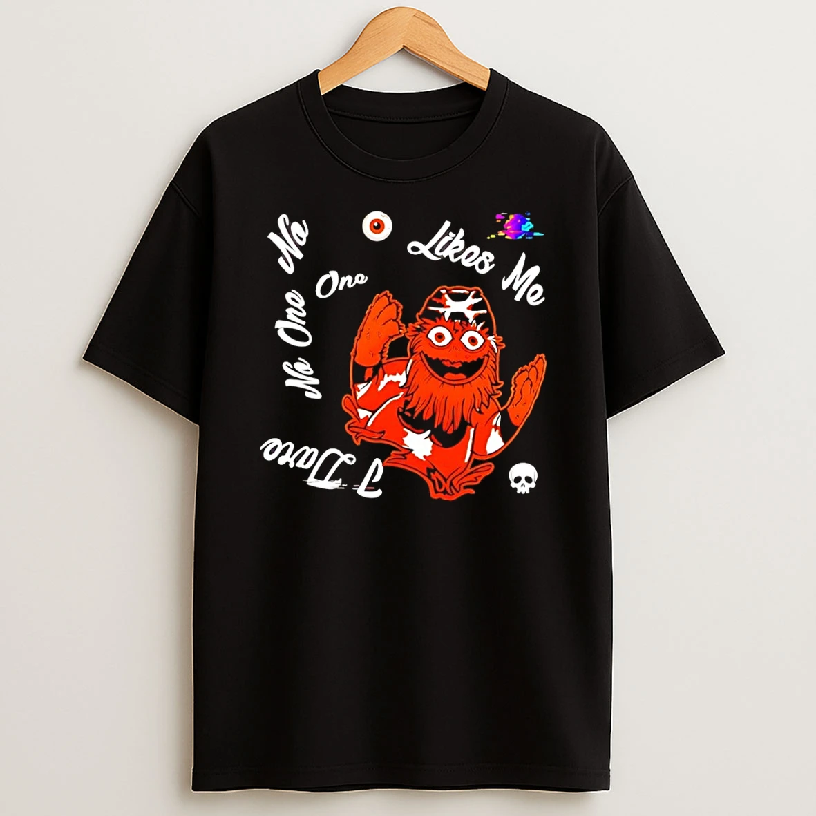 Gritty Philadelphia Flyers Hockey No One Likes Me Glitch 2026 Shirts