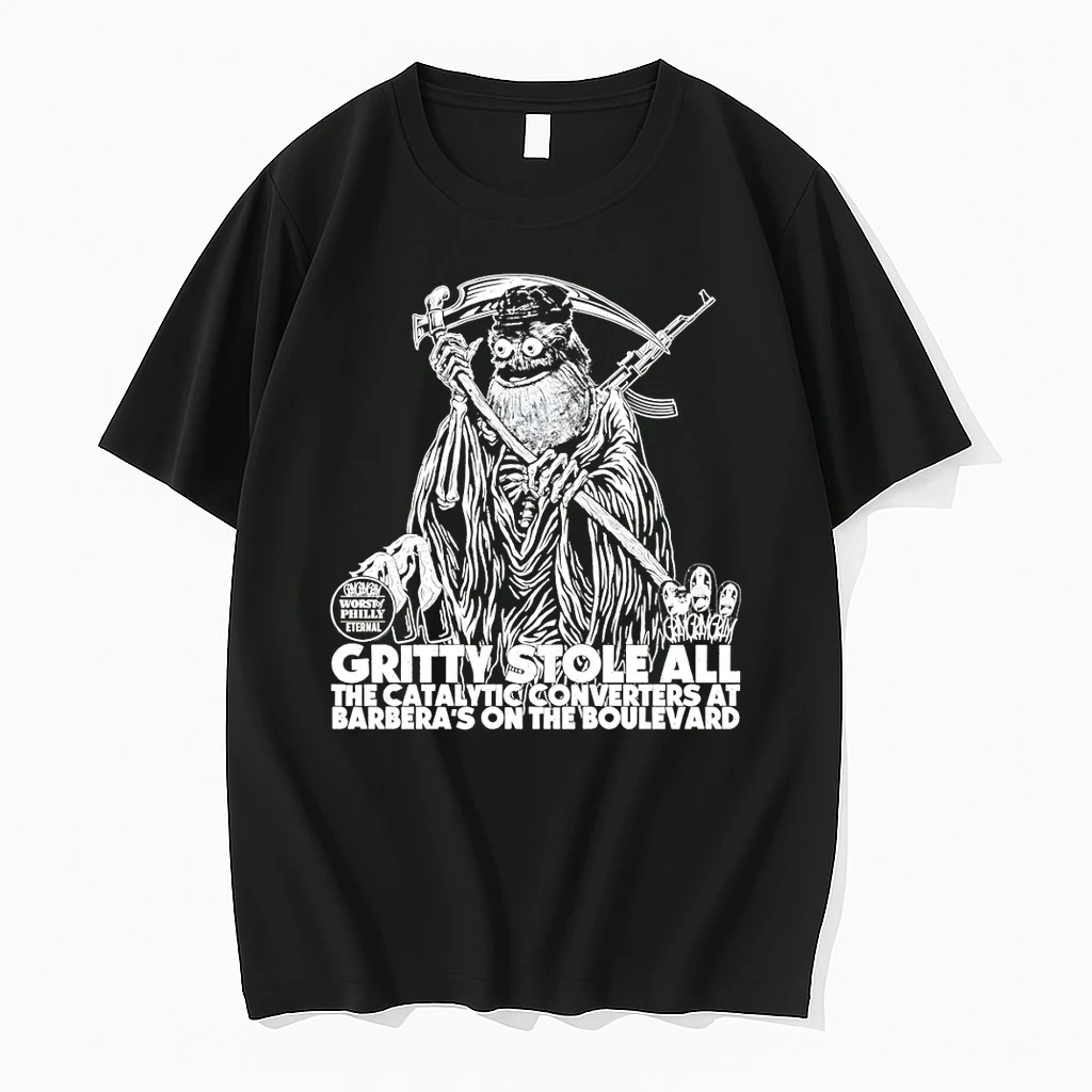 Gritty Death Philadelphia Flyers Hockey Mascot Stole All The Catalytic Converters Shirts