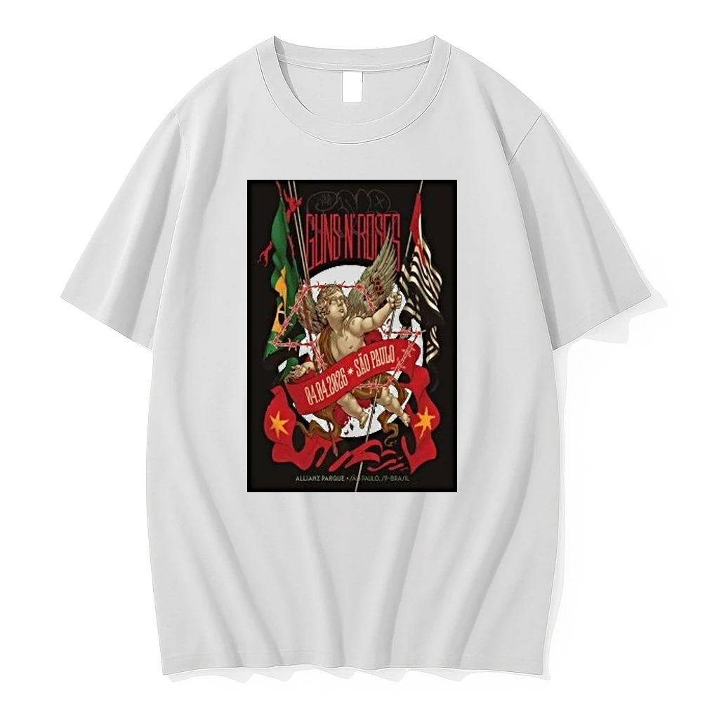 Guns N Roses Allianz Parque Sao Paulo Brazil Apr 4 2026 Shirts