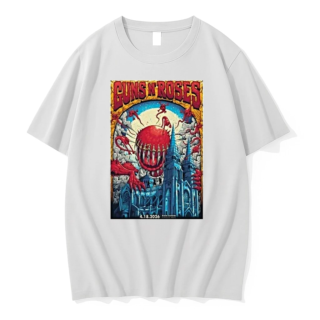 Guns N Roses In Fortaleza Brazil On Apr 18 2026 Event Shirts