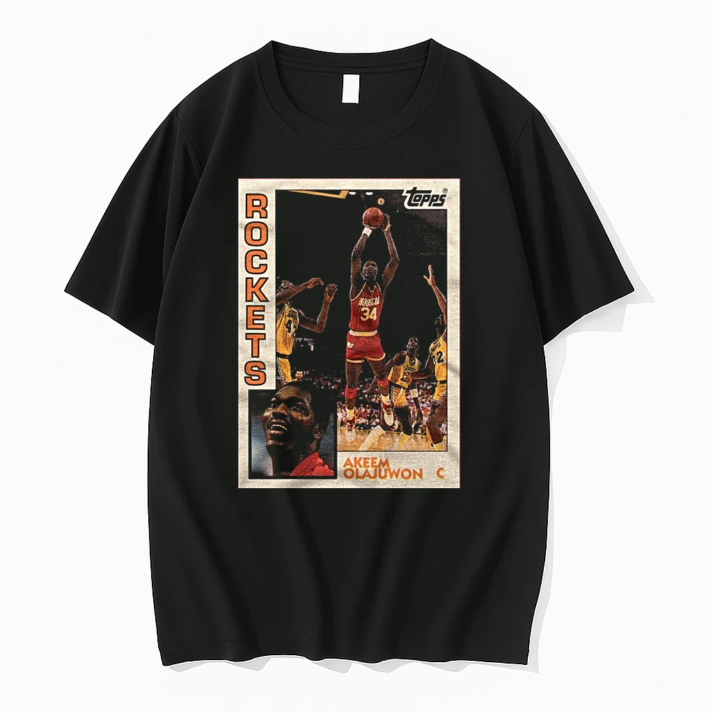 Hakeem Olajuwon Houston Rockets 2026 Nba Basketball Topps Trading Card Shirts