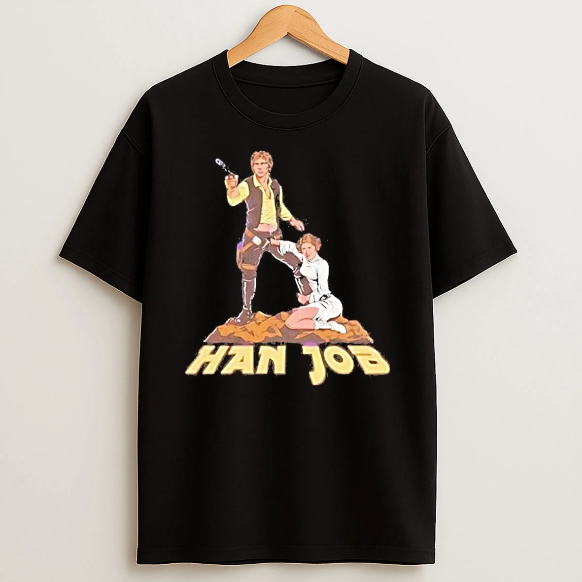 Han Job Funny Movie Graphic Parody Shirts