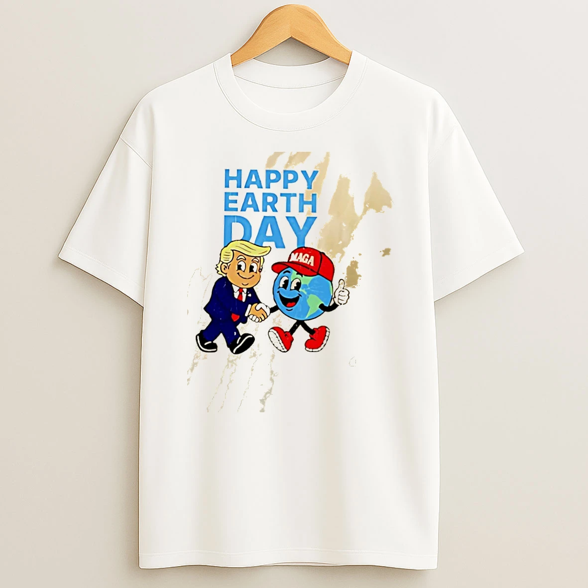 Happy Earth Day Trum Maga Red Hat Shirts