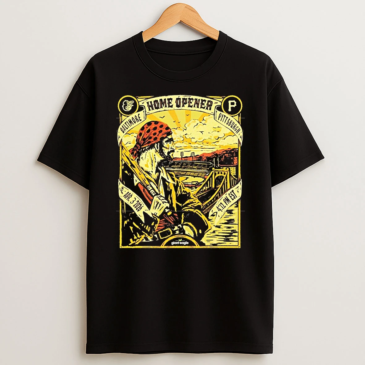 Happy Home Opener Baltimore Vs Pittsburgh Pirates Apr 3 2026 Mlb Shirts