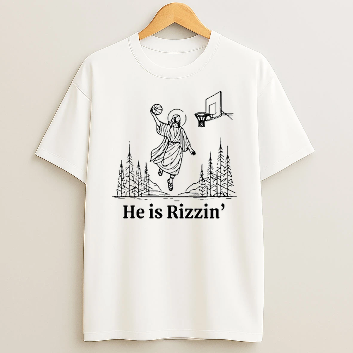 He Is Rizzin Christian Easter Tour 2026 Shirts