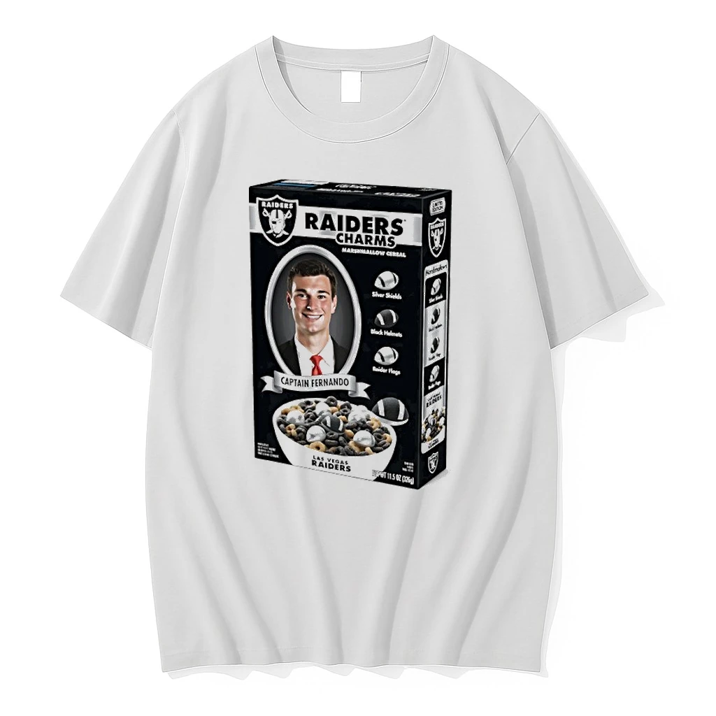 Heisman Trophy Captain Fernando Raiders Charms Shirts