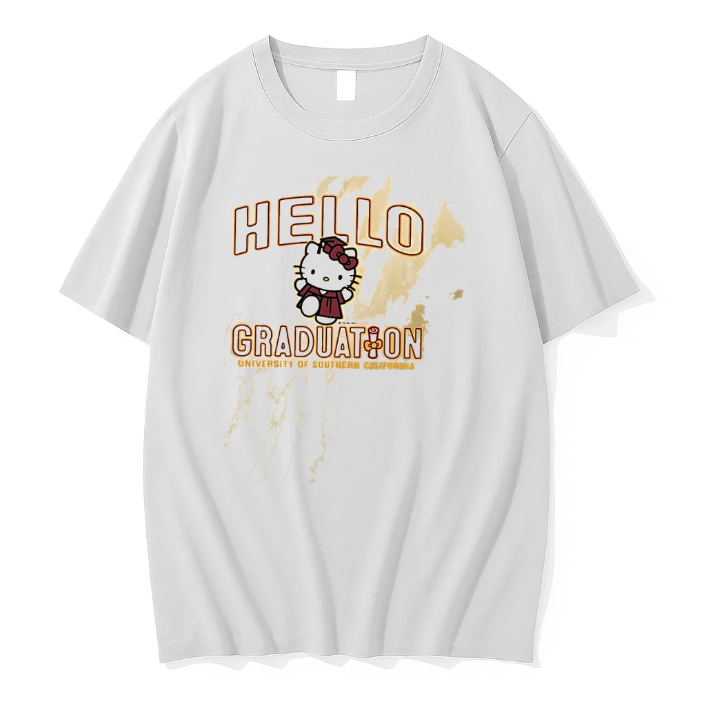 Hello Kitty Graduation Usc Trojans University Of Southern California Shirts