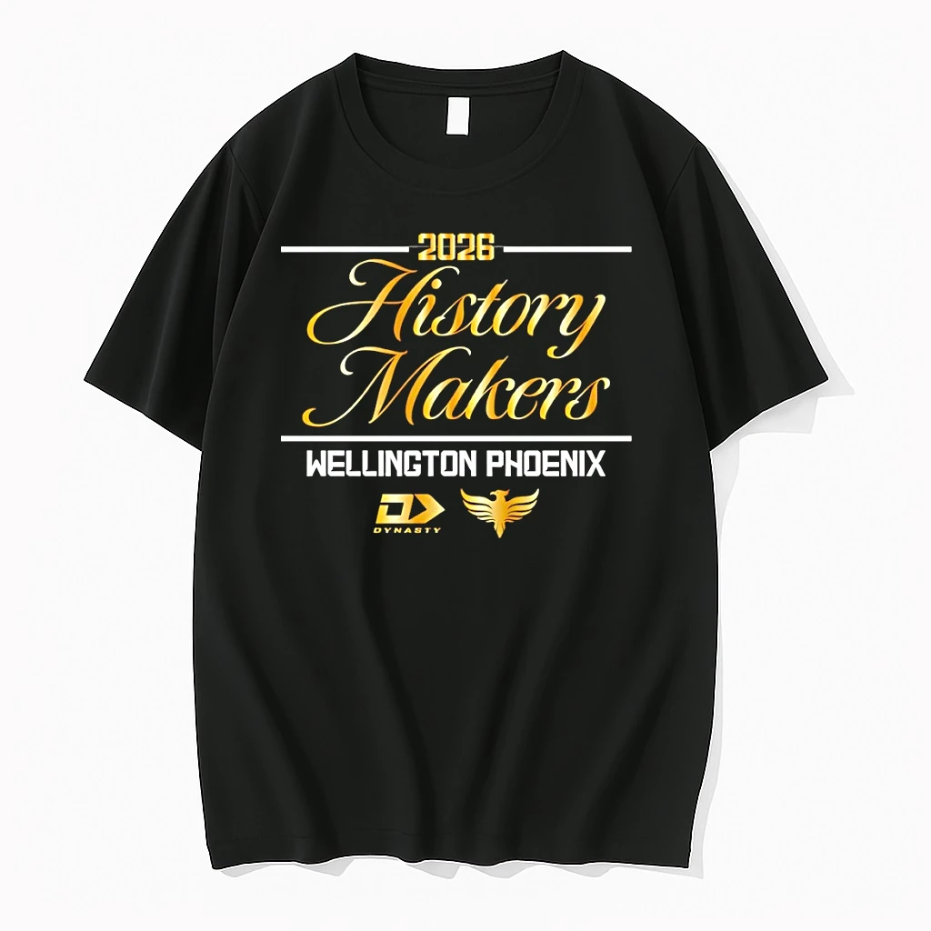History Makers Wellington Phoenix 2026 Logo Shirts