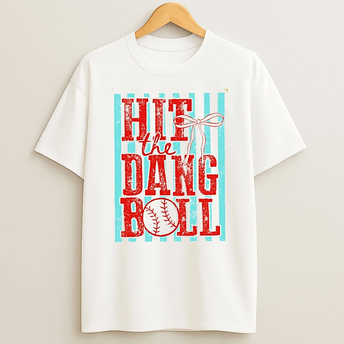 Hit The Dang Ball Baseball Game Day Shirts