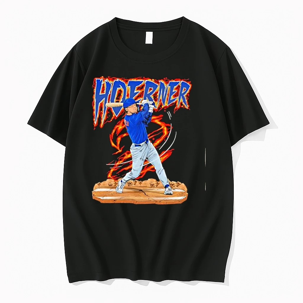 Hoerner 2 Nico Baseball Fire Action Graphic Sports Shirts