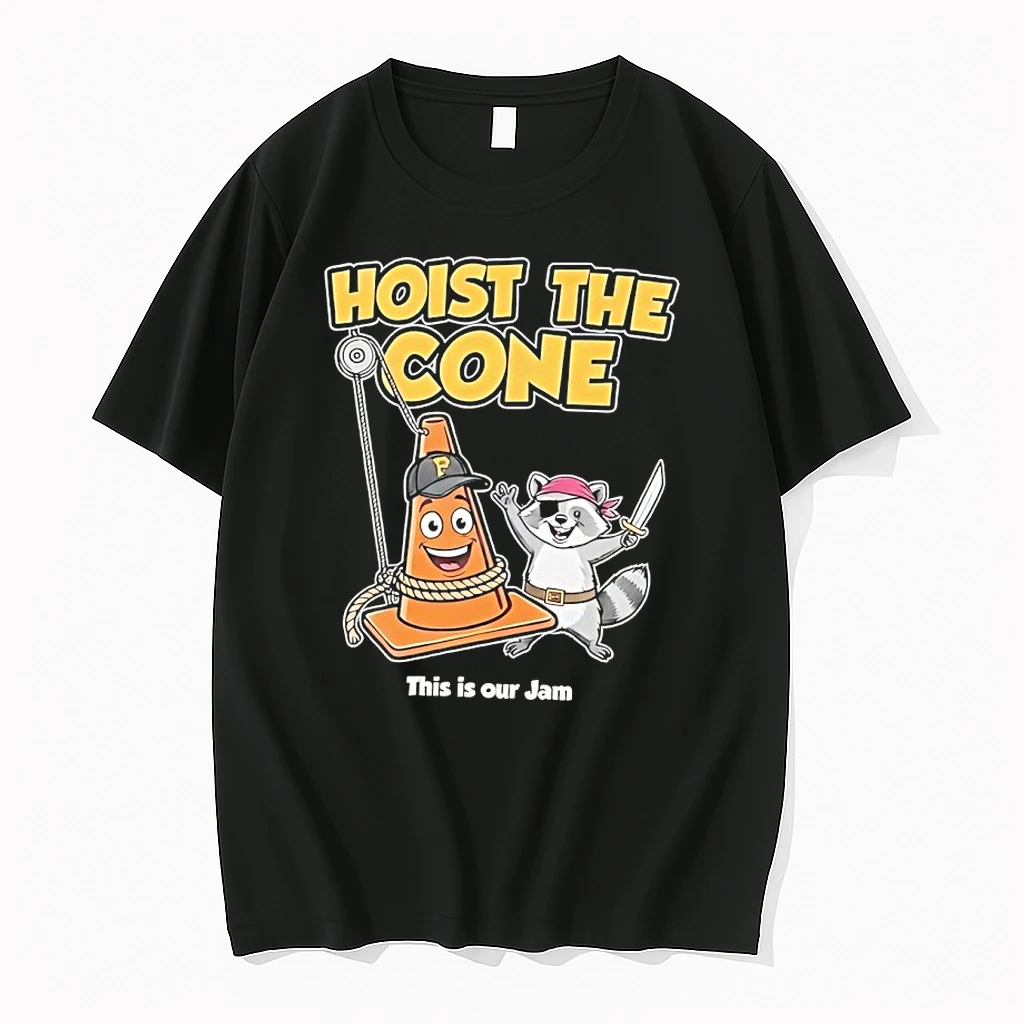 Hoist The Cone This Is Our Jam Pirate Raccoon Shirts