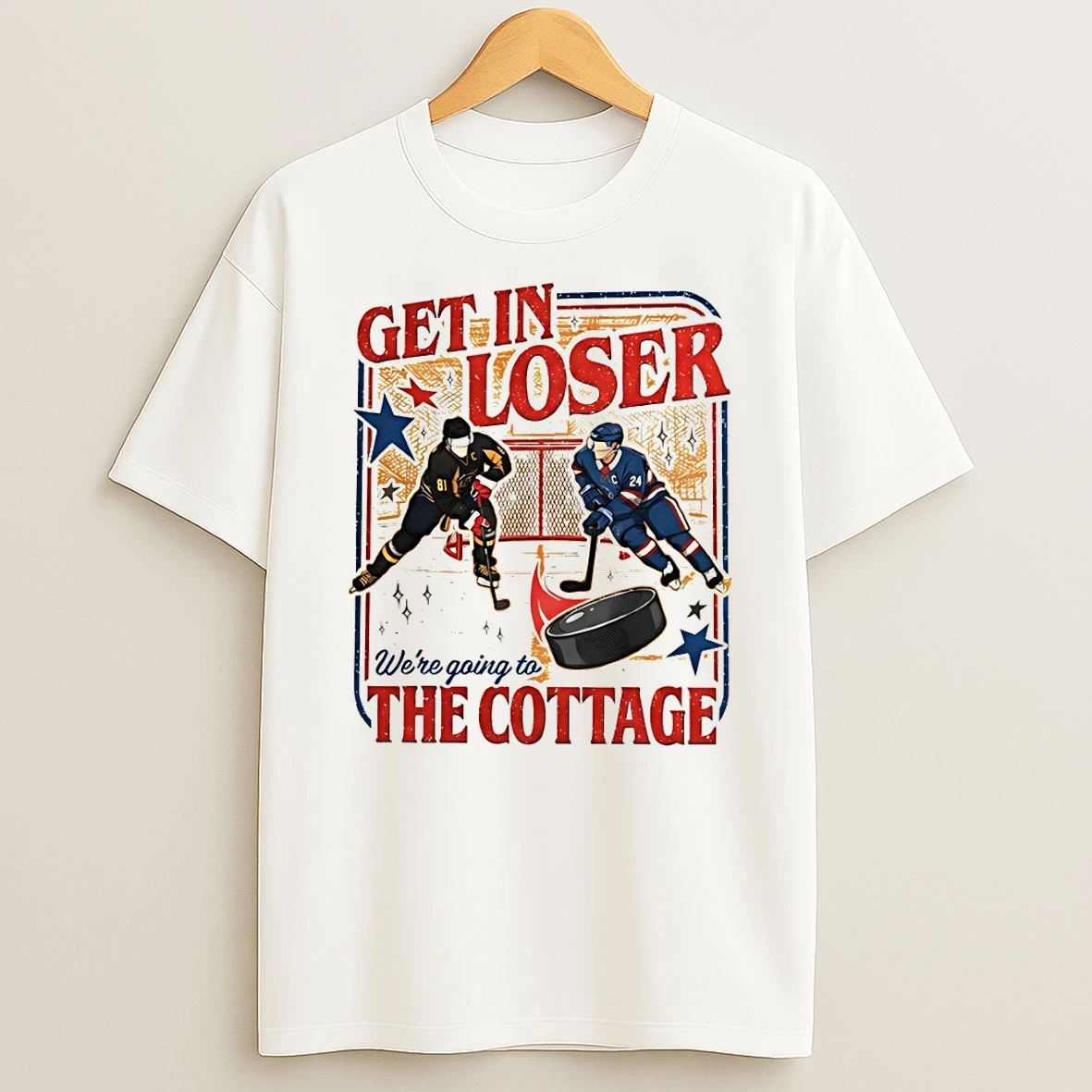 Hollanov Couple Romance Get In Loser Were Going To The Cottage Shirts