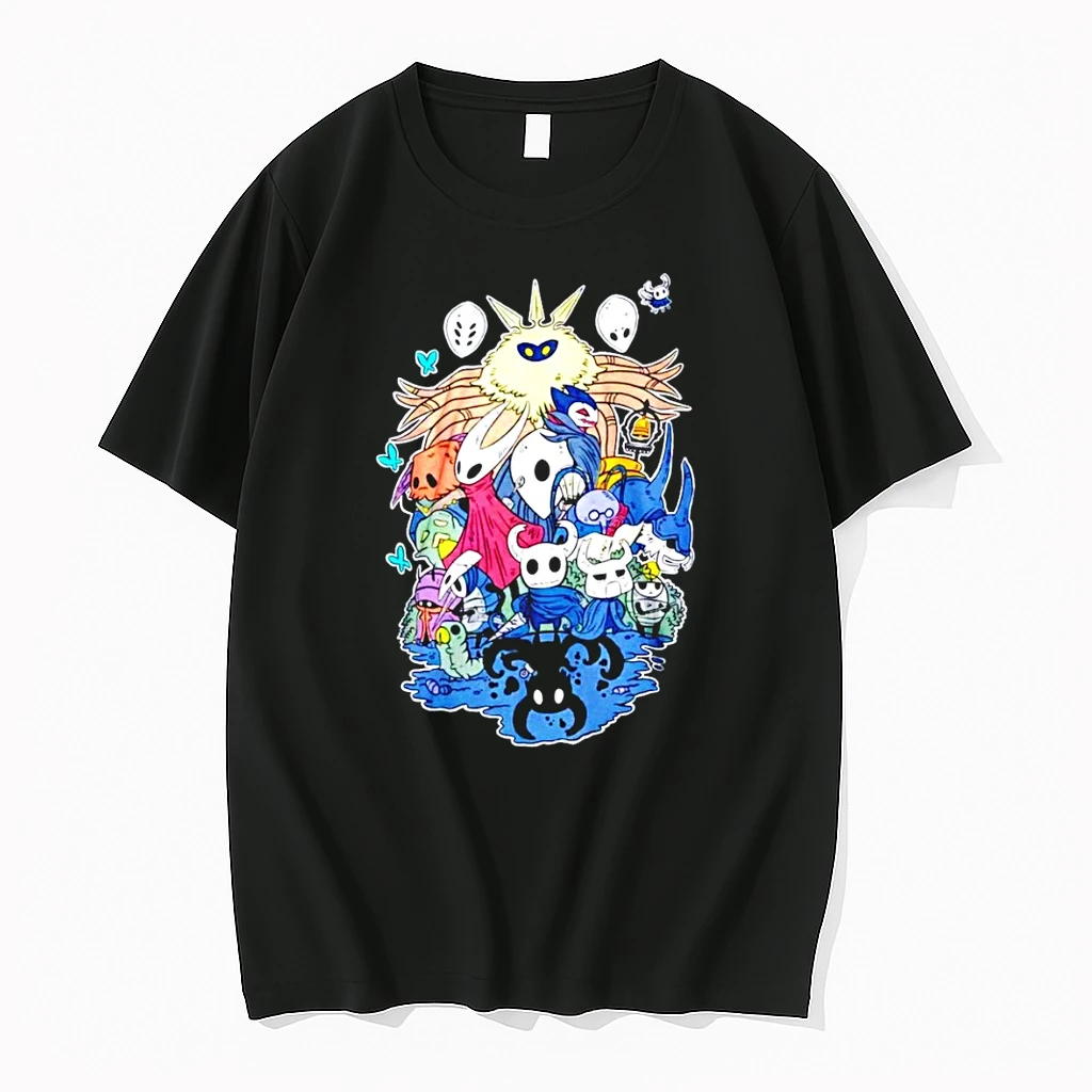 Hollow Knight Silksong Gamer Streetwear Apparel Shirts
