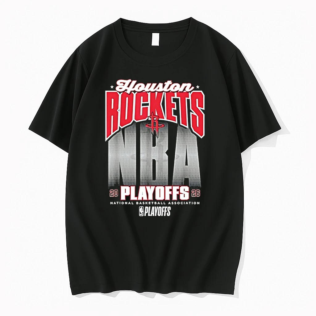 Houston Rockets 2026 Nba Playoffs Fade Shirts