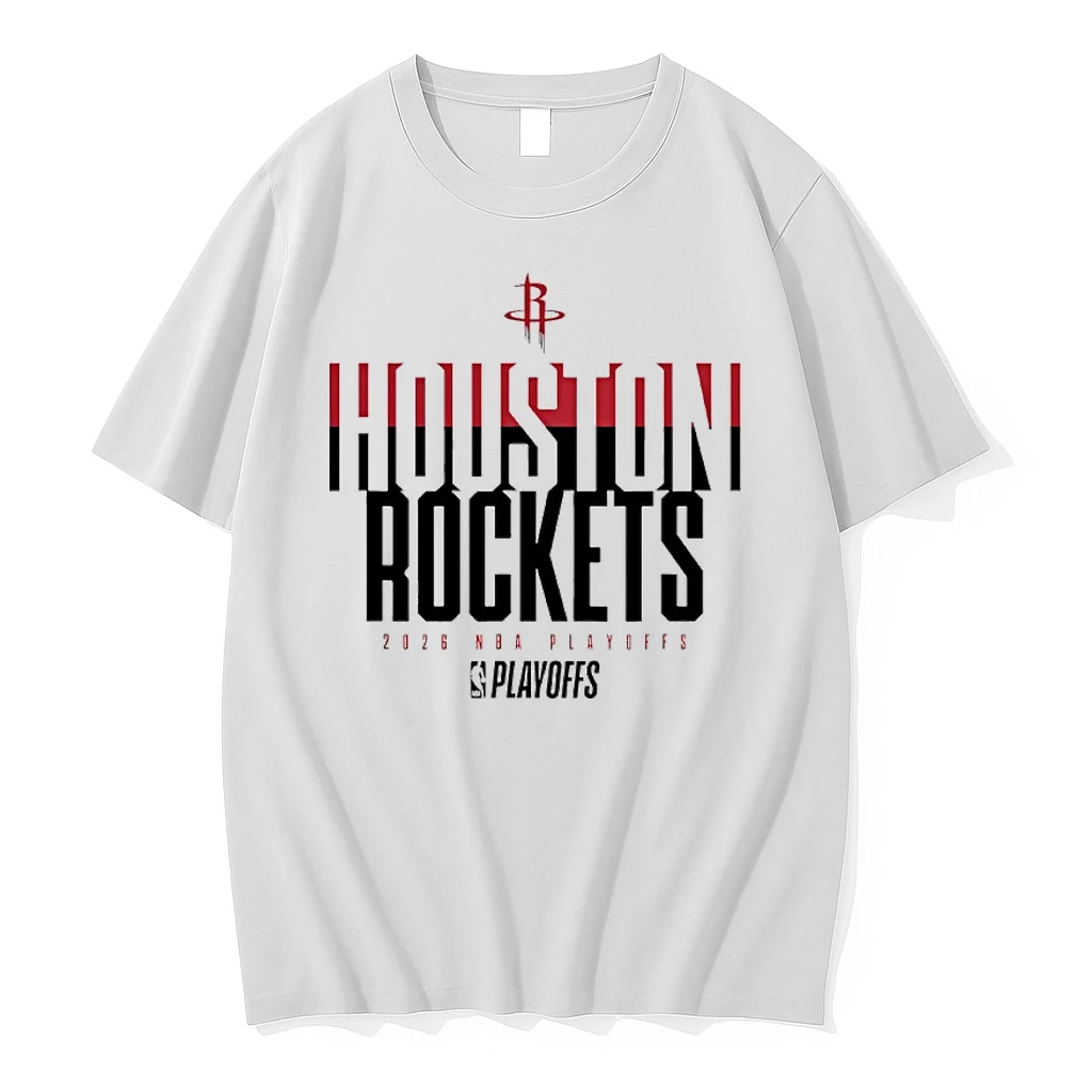 Houston Rockets 2026 Nba Playoffs Stacked Up Shirts