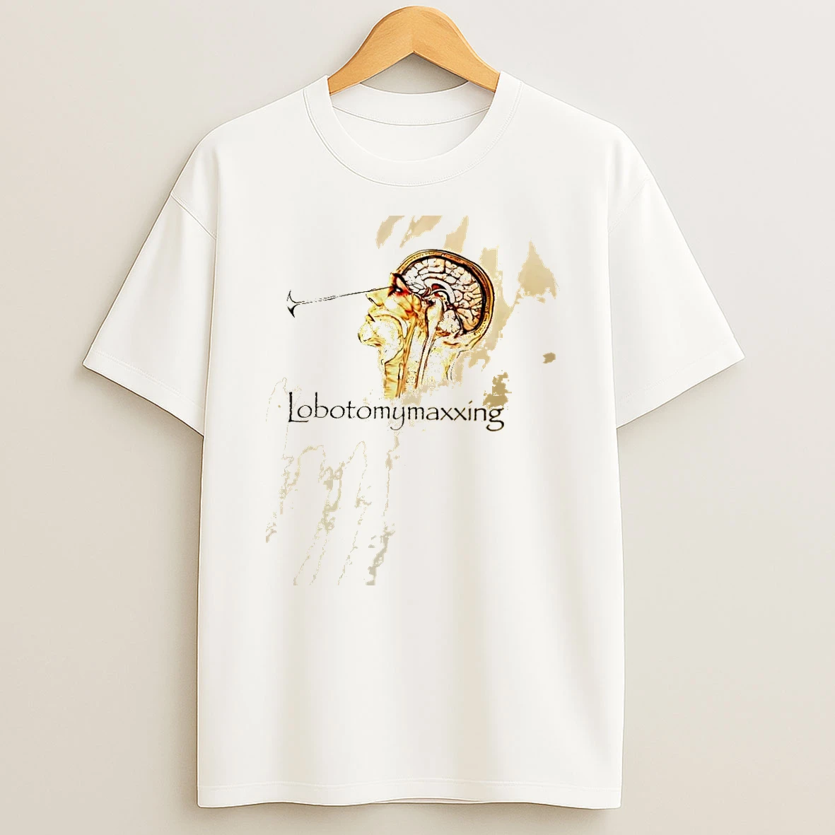 Human Brain Lobotomymaxxing Shirts