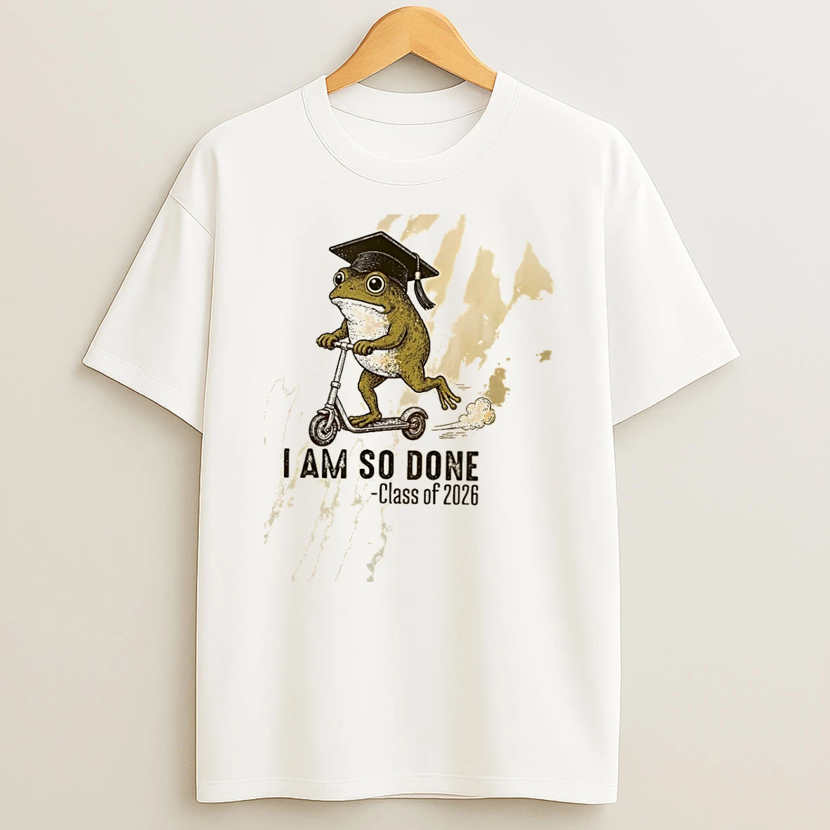 I Am So Done Class Of 2026 Graduation Frog Shirts