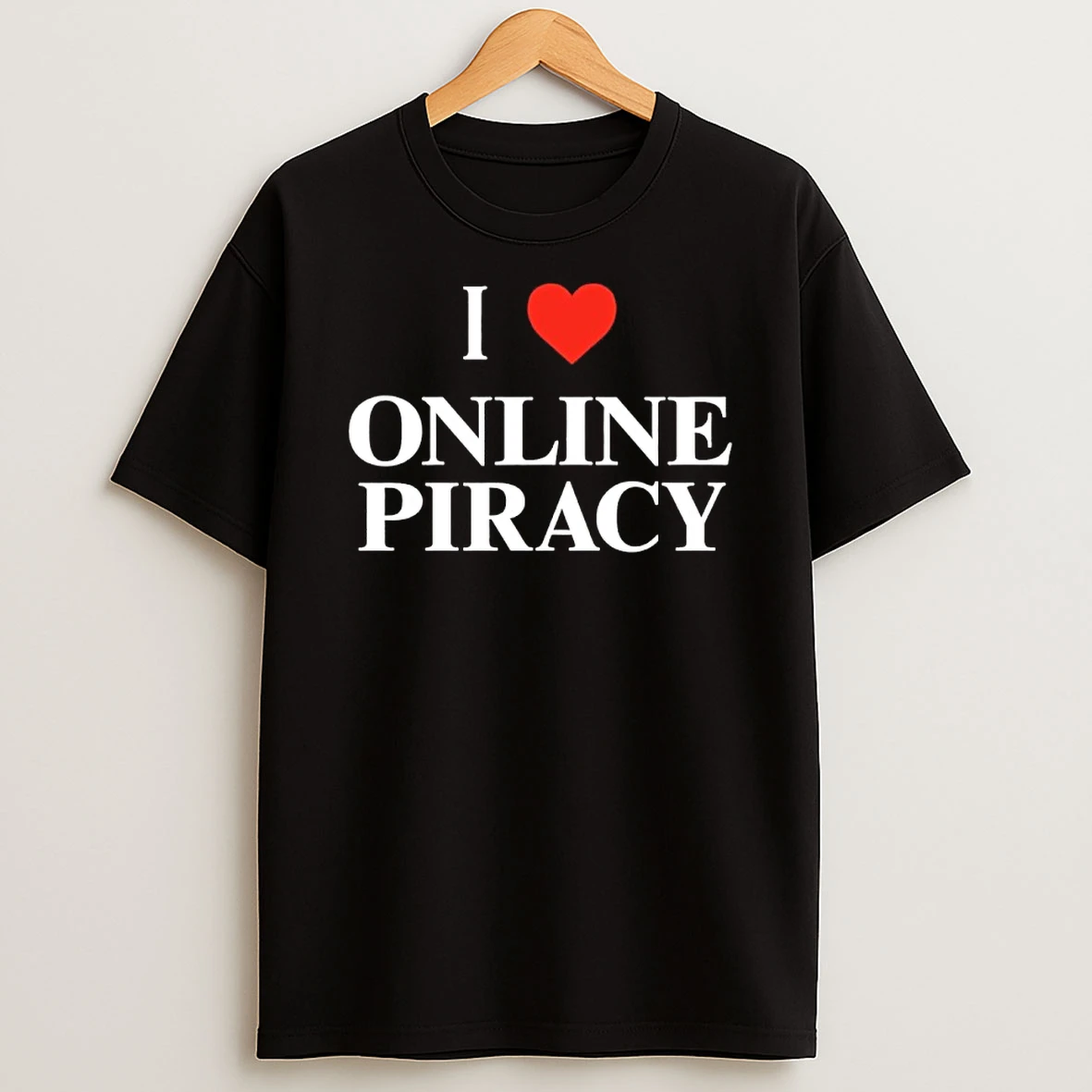 I Heart Online Piracy Shirts