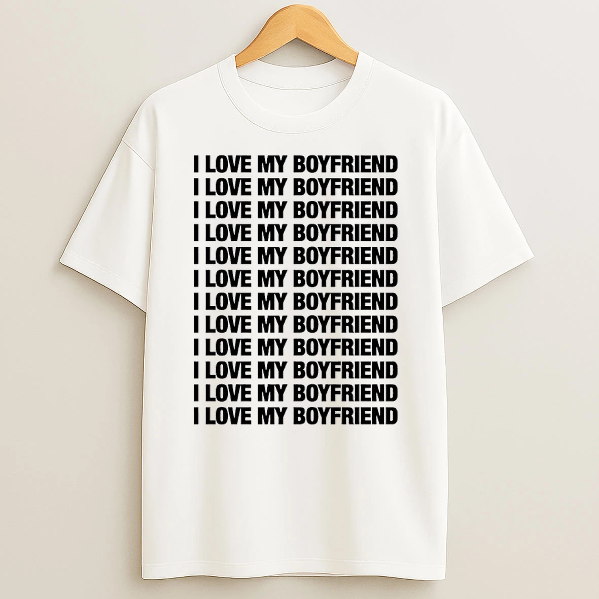 I Love My Boyfriend Repeat Shirts