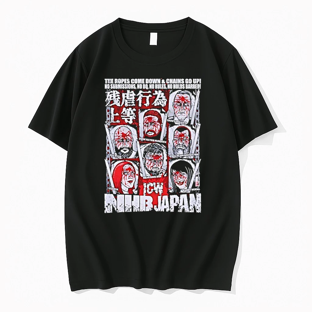 Icw Nhb Japan Tour The Ropes Come Down And Chains Go Up 2026 Shirts