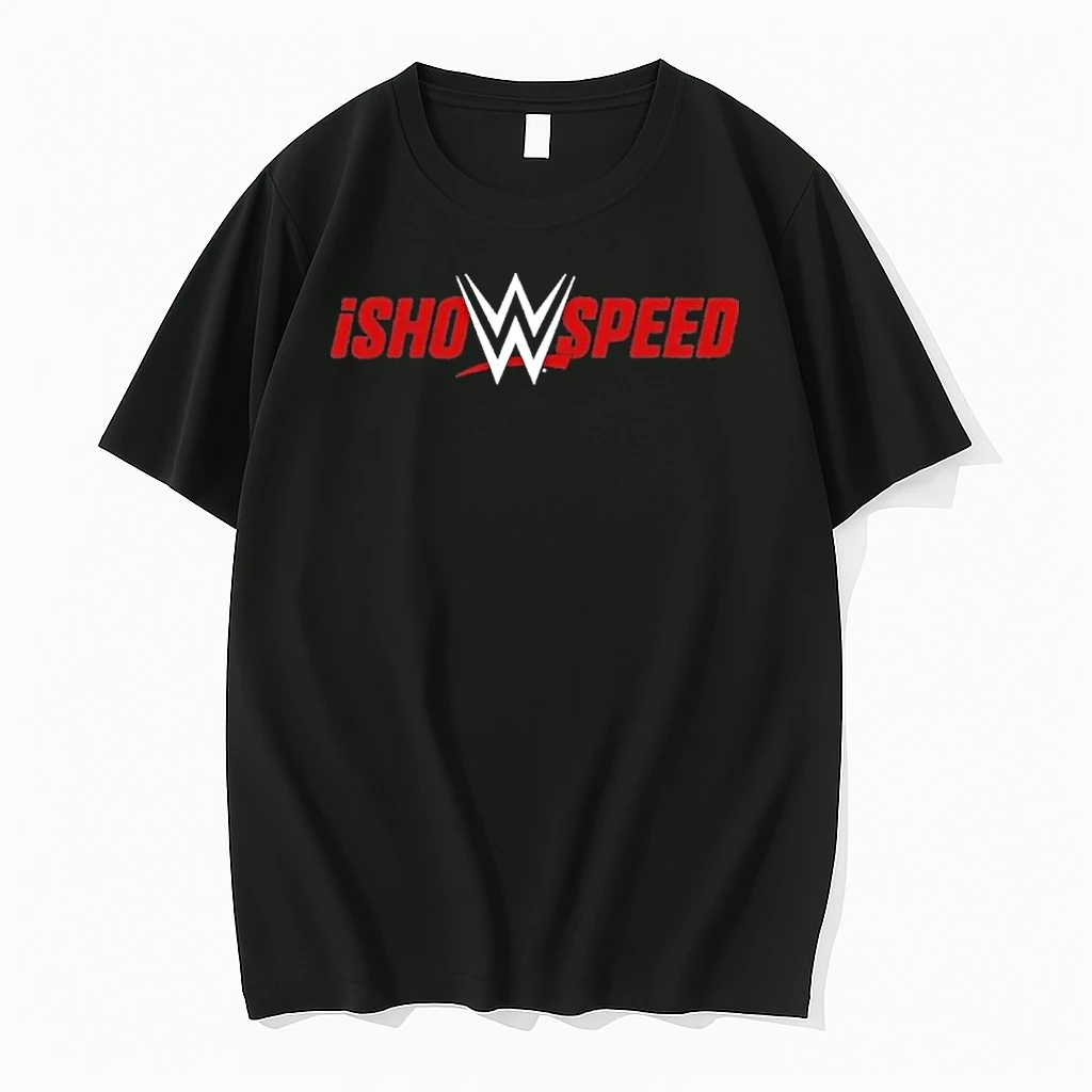 Ishowspeed X Wrestlemania 42 Logo Shirts
