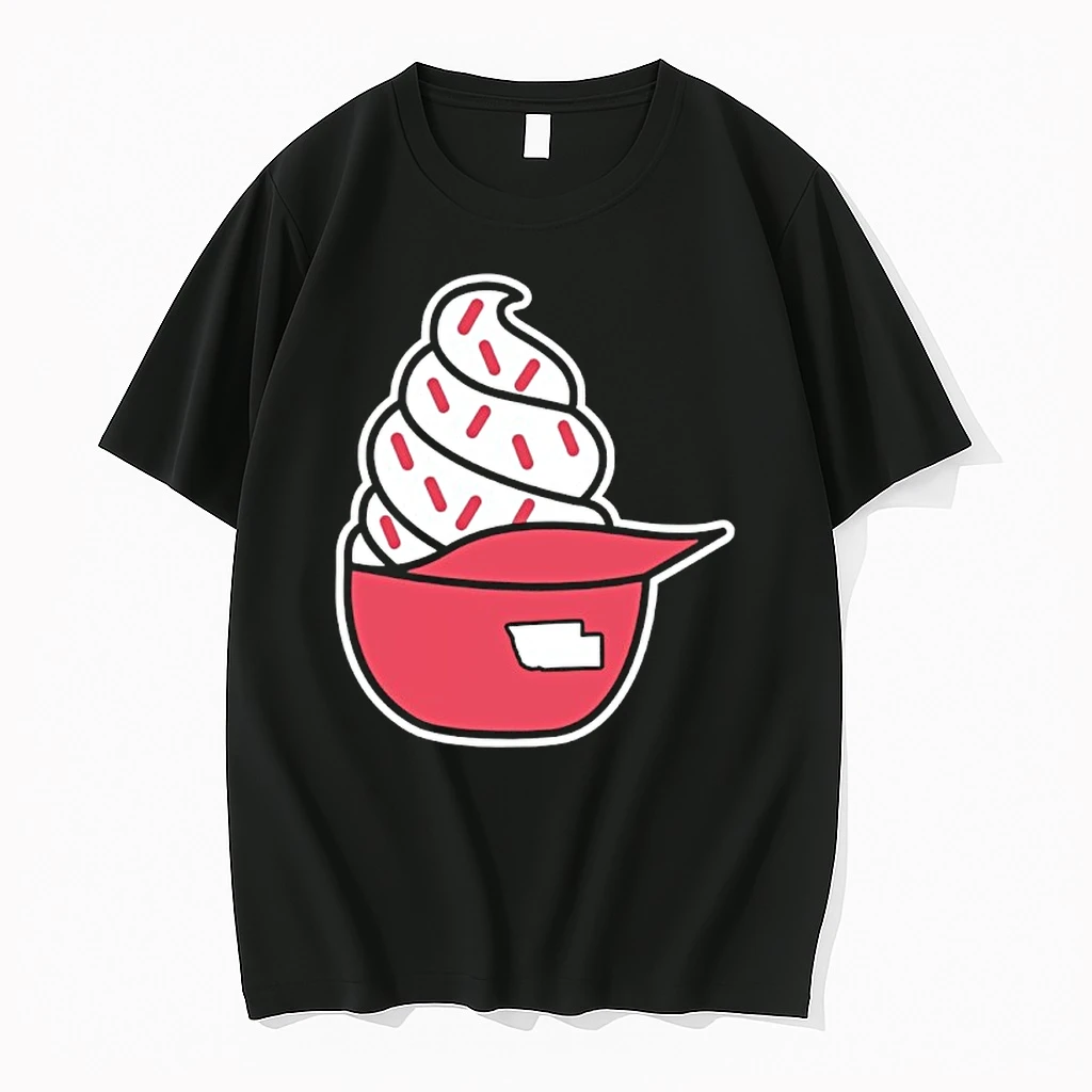 Ice Cream Nebraska Baseball Helmet Shirts
