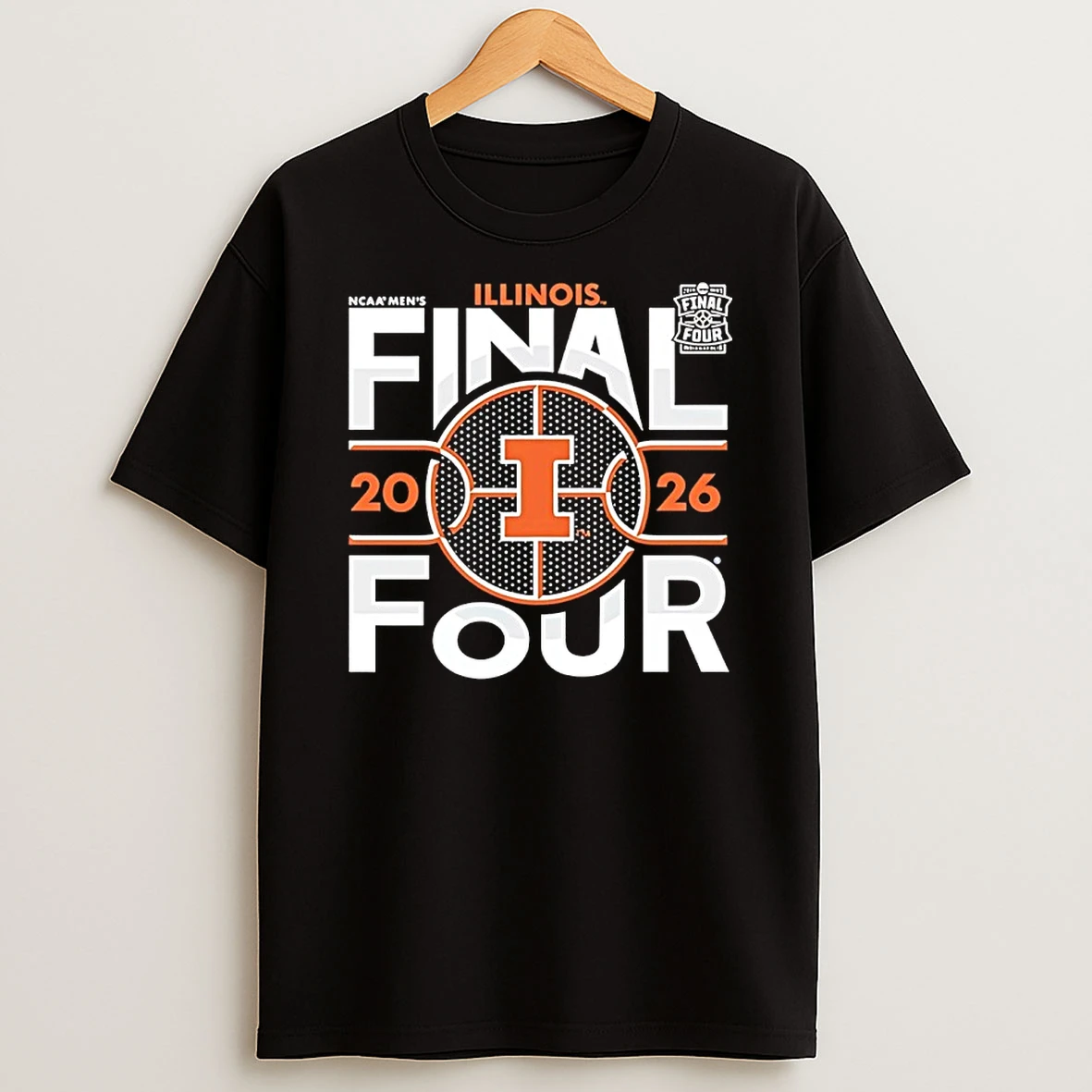 Illinois Fighting Illini 2026 Mens Basketball Final Four Bound Shirts