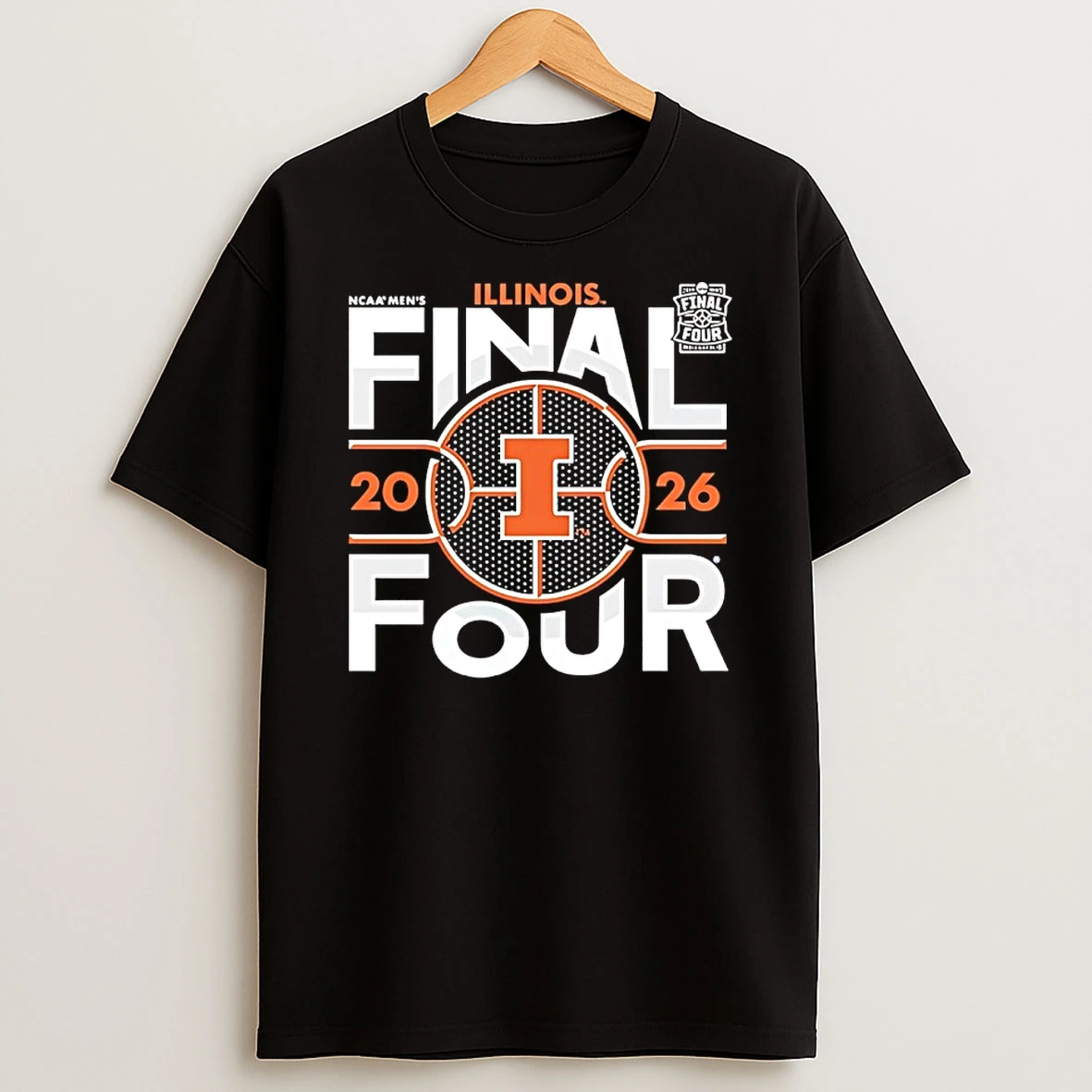 Illinois Fighting Illini 2026 Mens Basketball Final Four Shirts