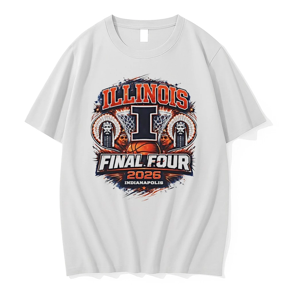 Illinois Fighting Illini Mens Basketball 2026 Final Four Indianapolis Shirts