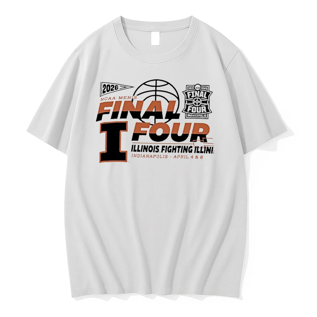 Illinois Fighting Illini Mens Basketball Final Four 2026 Shirts
