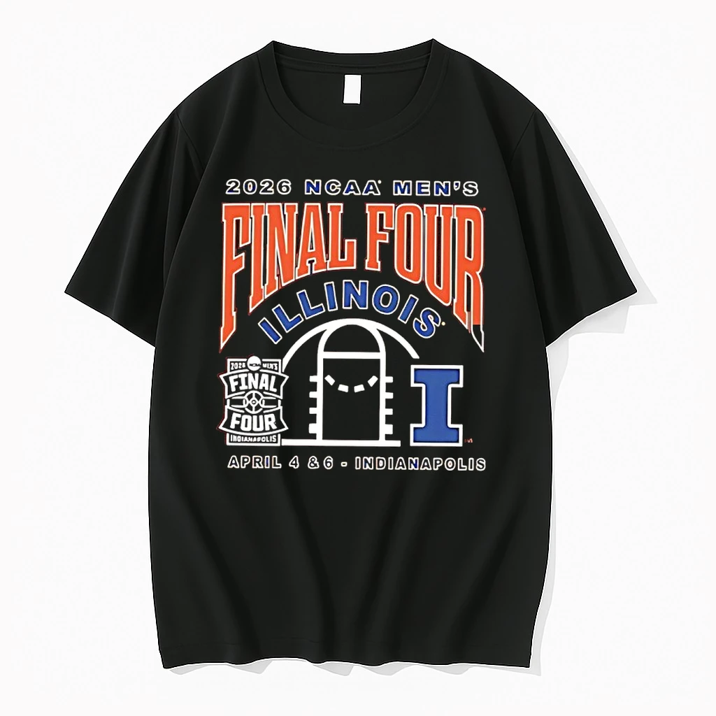 Illinois Fighting Illini Mens Basketball Final Four April 46 Indianapolis Shirts