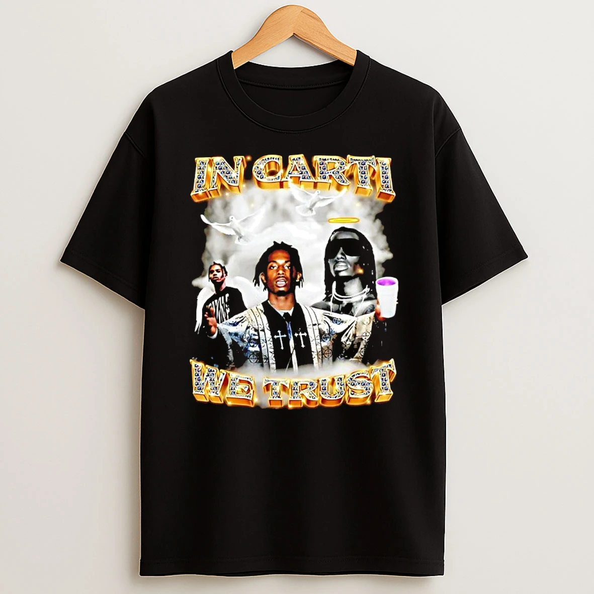In Playboi Carti We Trust 90s Bootleg Shirts