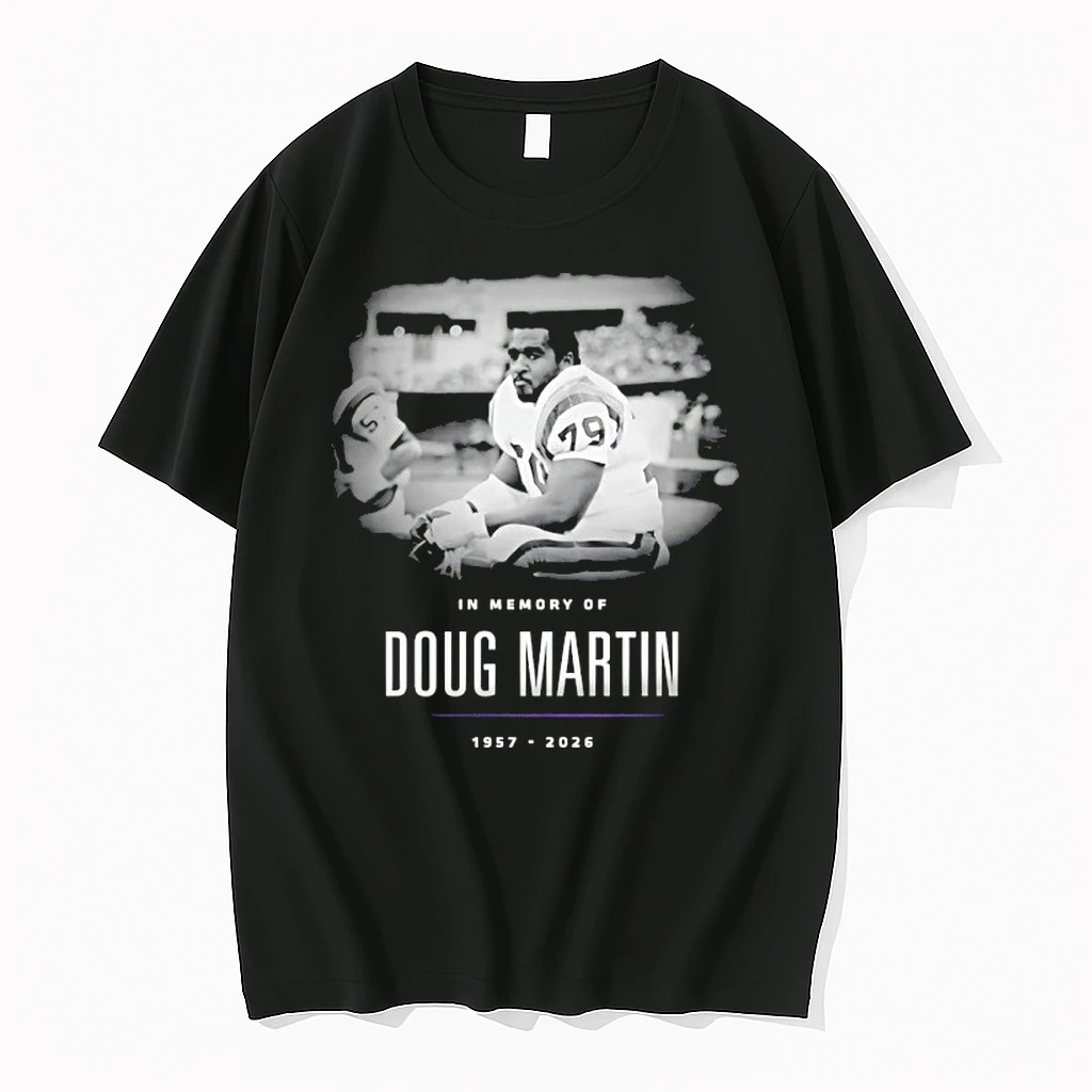 In Memory Of Doug Martin 1957 2026 Shirts