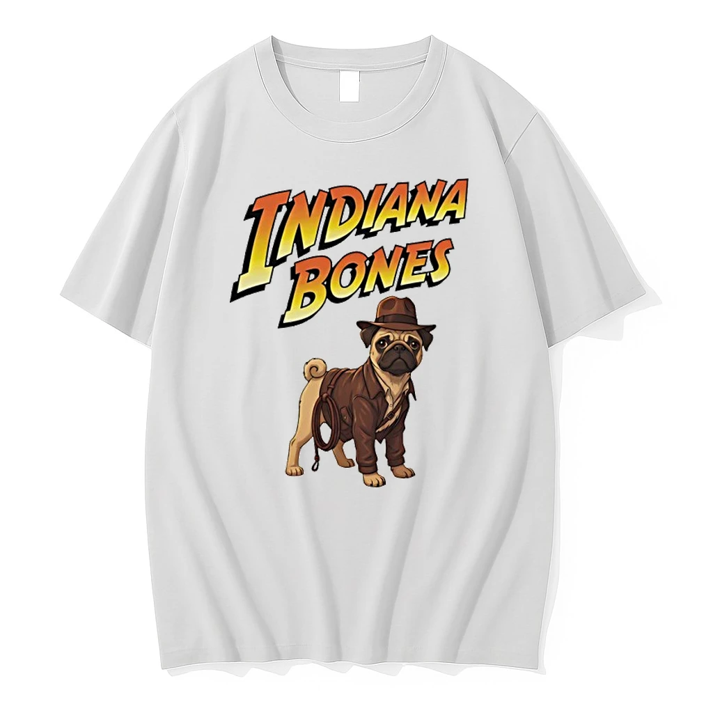 Indiana Bones Bulldog Art Shirts